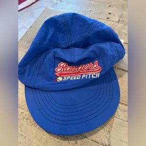 Vintage Texas Rangers MLB Speed Pitch Annco Hat Cap